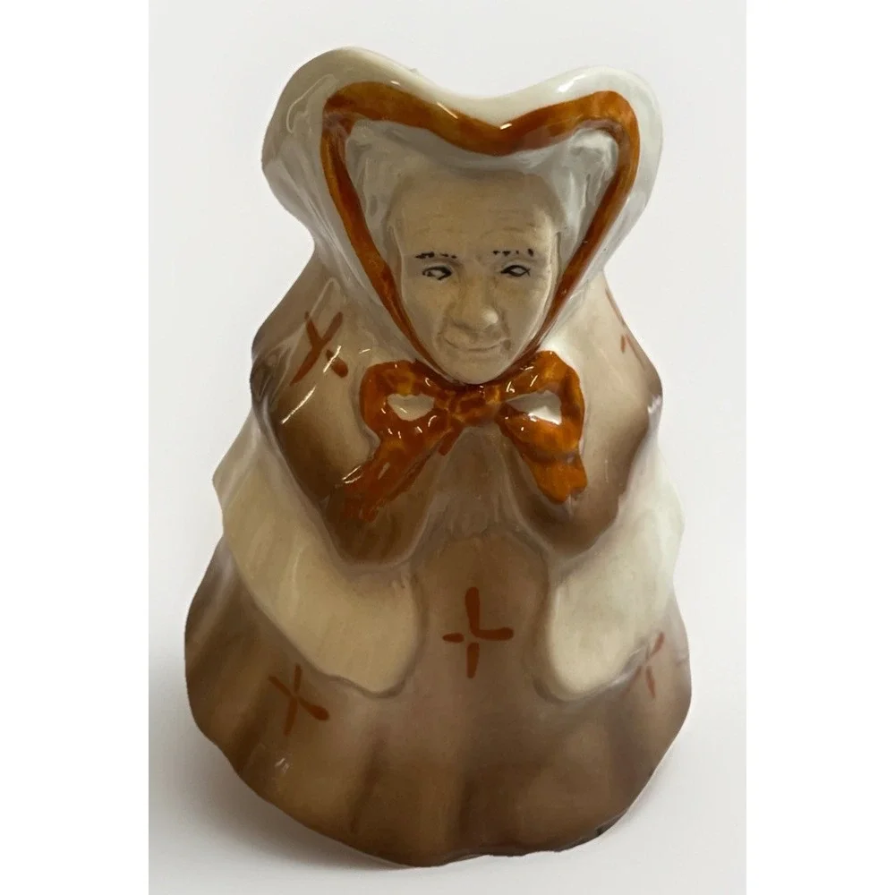 H.J. Wood Vintage 1938 Little‎ Old Lady Tea Set England Collectible 3 Pieces